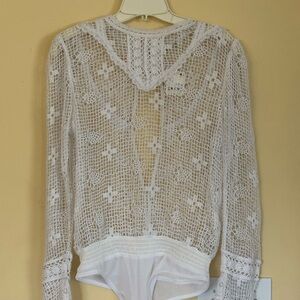 Free People crochet onesie